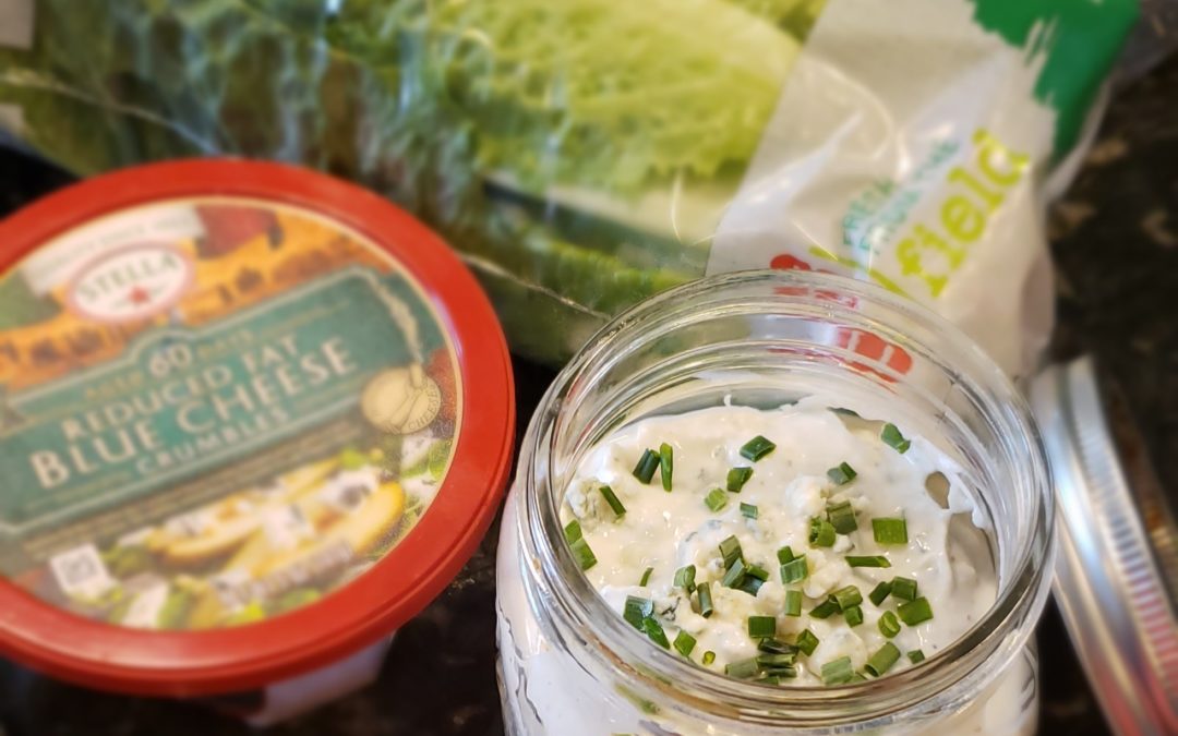 Big Fat Skinny Blue Cheese Dressing & Dip