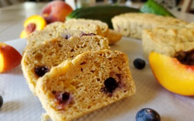 Peach Berry Zucchini Bread